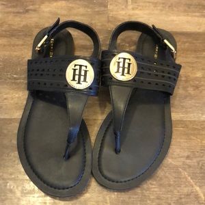 Tommy Hilfiger black Sandals